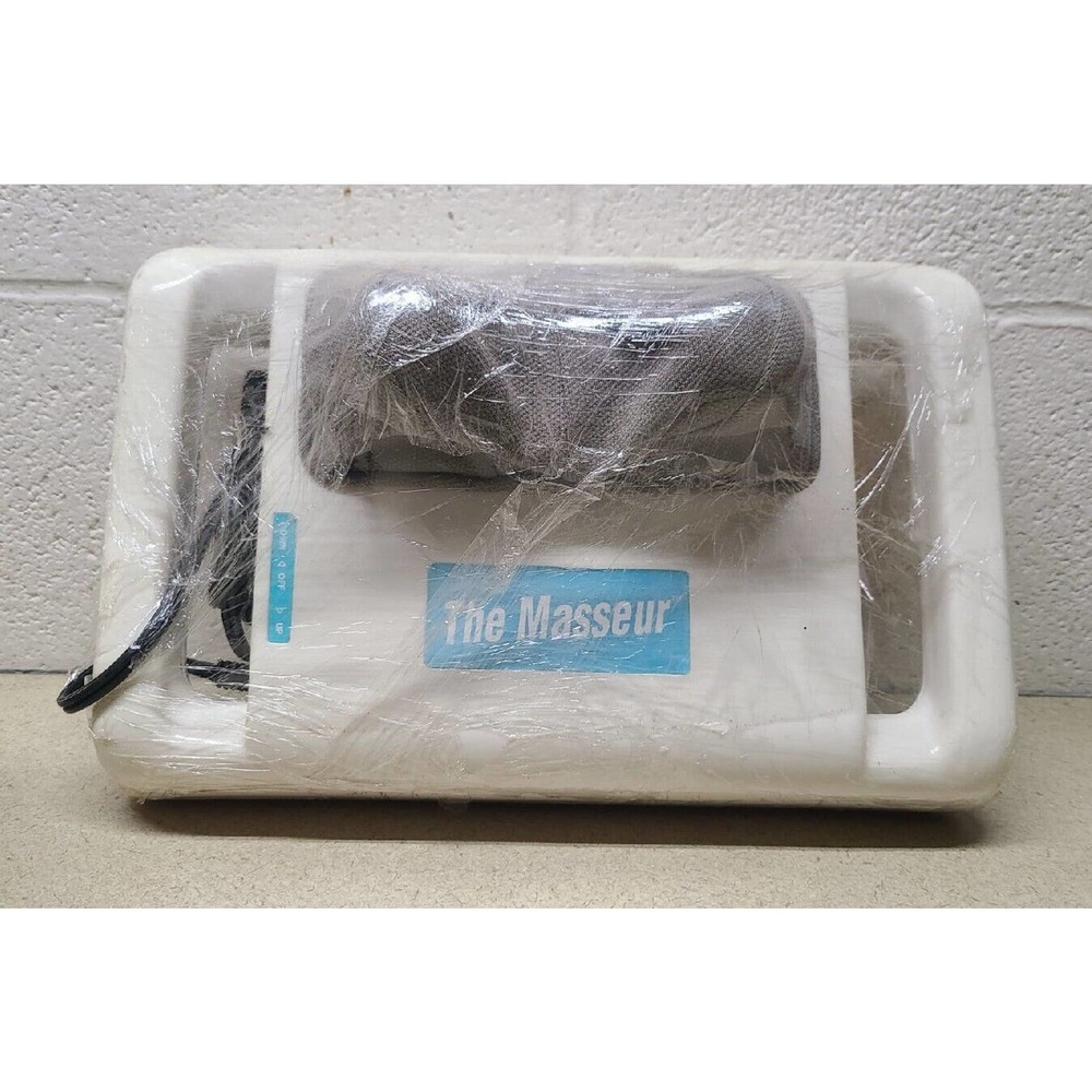 K- Tel The Masseur Shiatsu Portable Foot Body Massager Deep penetrating Electric